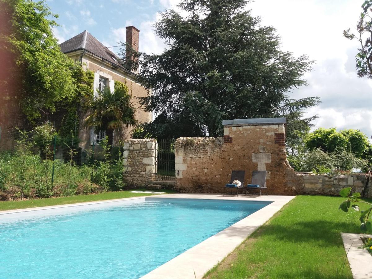 Villa L'ecole des Filles à Ponce sur Le Loir Extérieur photo